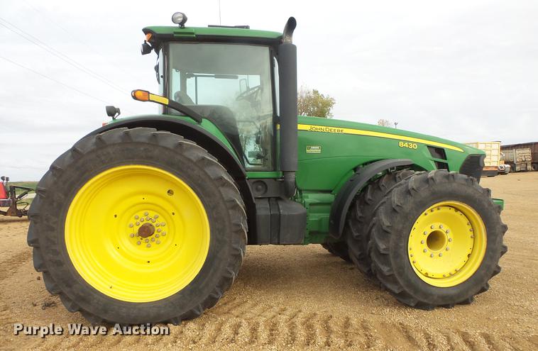 image for item DB8049 2008 John Deere 8430 MFWD tractor