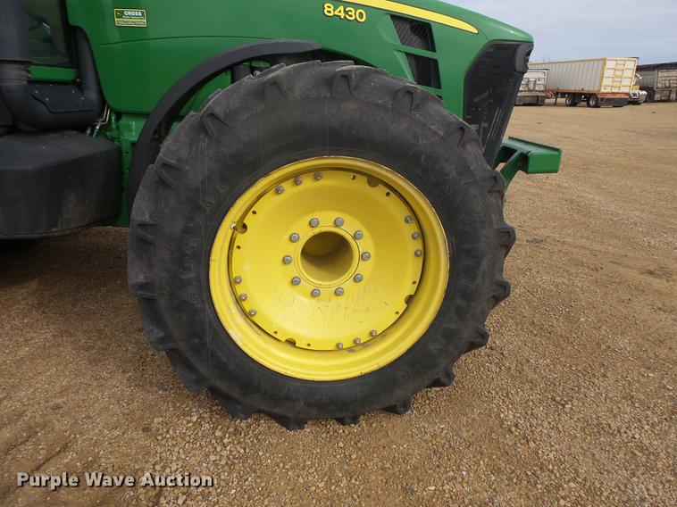 image for item DB8049 2008 John Deere 8430 MFWD tractor