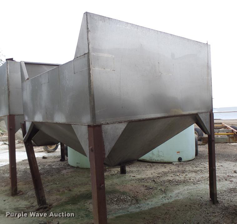 image for item DB9983 Stainless steel hopper