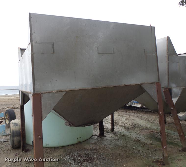 image for item DB9984 Stainless steel hopper