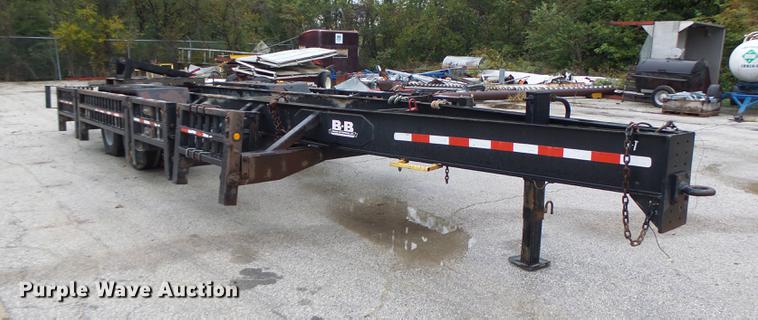 image for item DB9990 2004 Behnke sprayer trailer
