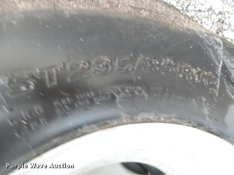 image for item DB9990 2004 Behnke sprayer trailer