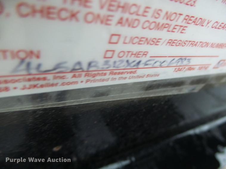 image for item DB9990 2004 Behnke sprayer trailer