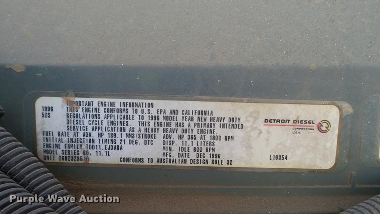 image for item DC1007 1997 Freightliner FLD tender truck