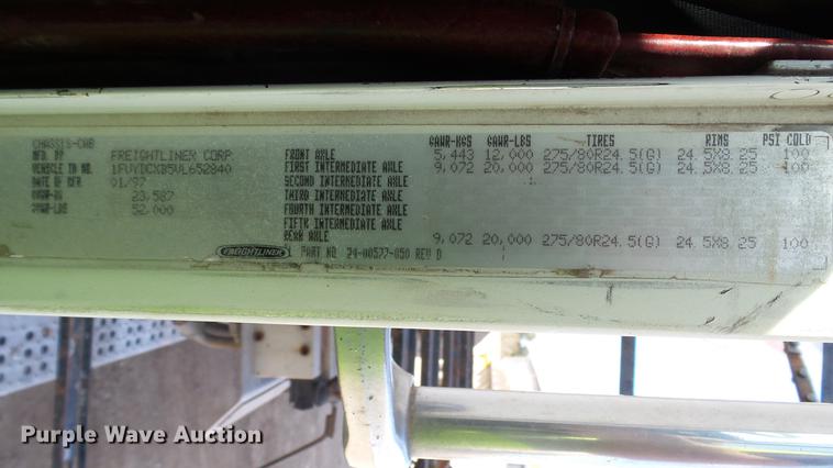 image for item DC1007 1997 Freightliner FLD tender truck