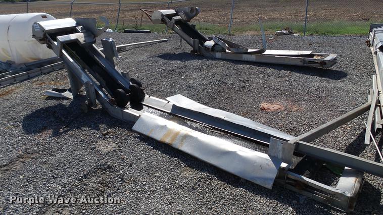image for item DC1011 (2) Adams stainless steel conveyors