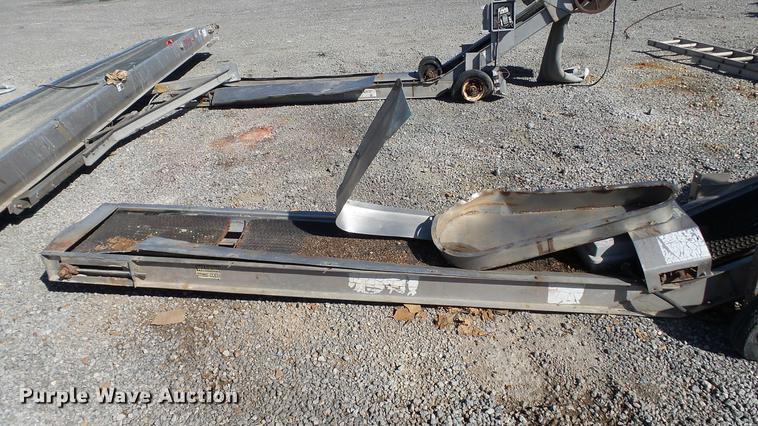 image for item DC1011 (2) Adams stainless steel conveyors