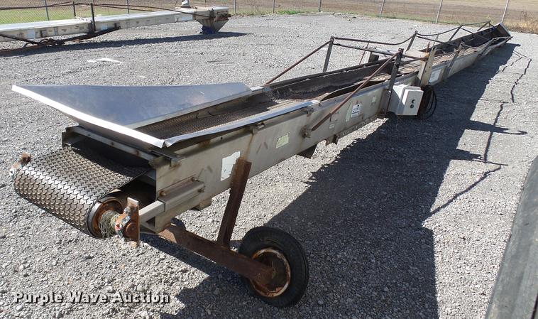 image for item DC1012 Adams stainless steel conveyor