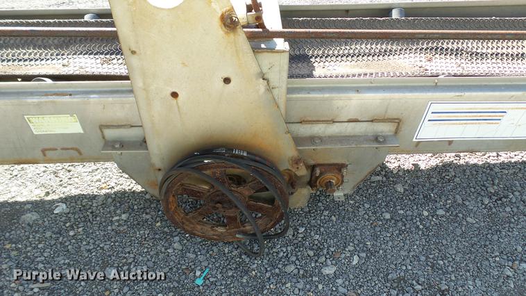 image for item DC1012 Adams stainless steel conveyor