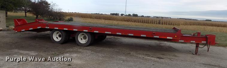 image for item DC4766 1994 Talbert TBT10E equipment trailer