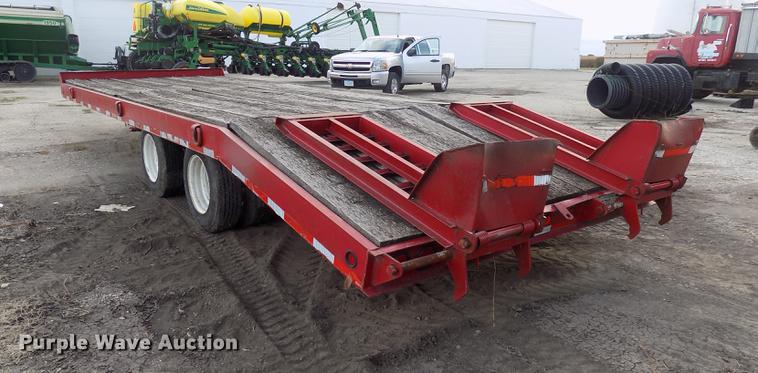 image for item DC4766 1994 Talbert TBT10E equipment trailer