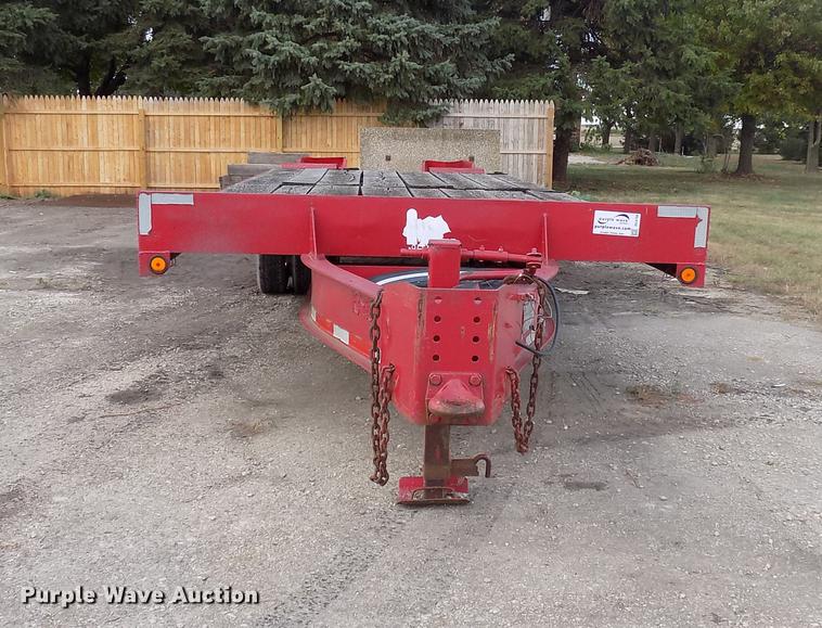 image for item DC4766 1994 Talbert TBT10E equipment trailer