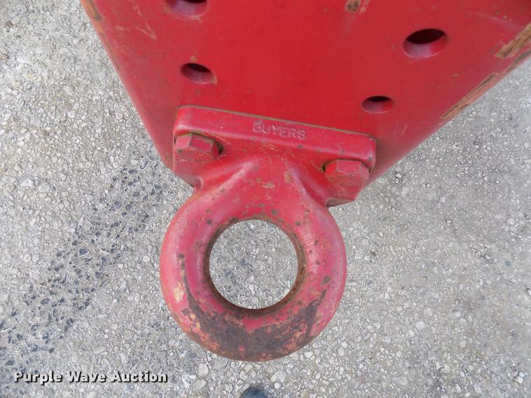 image for item DC4766 1994 Talbert TBT10E equipment trailer