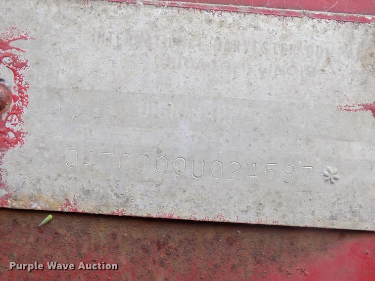 image for item DC4769 International 490 disk