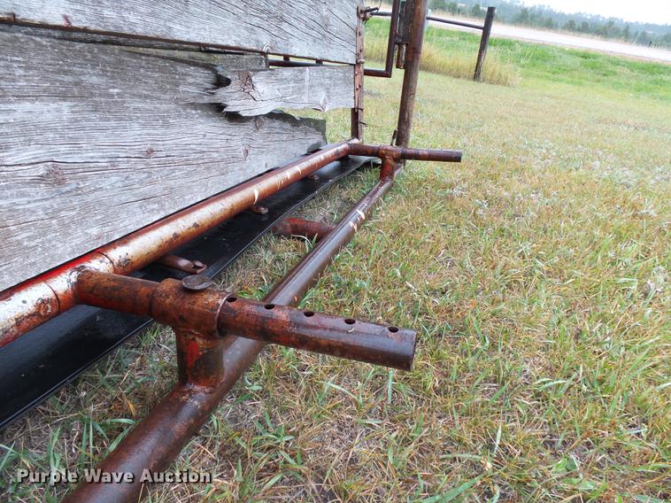 image for item DC6418 Shop built cattle chute