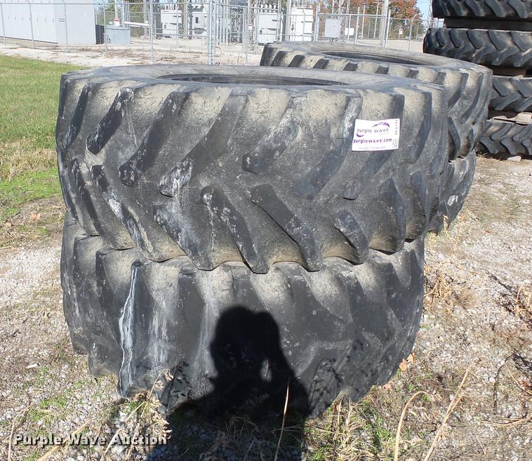 image for item DC6791 (4) Goodyear 650/75R32 tires