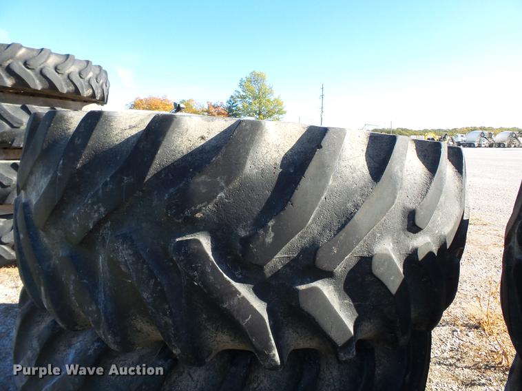 image for item DC6791 (4) Goodyear 650/75R32 tires