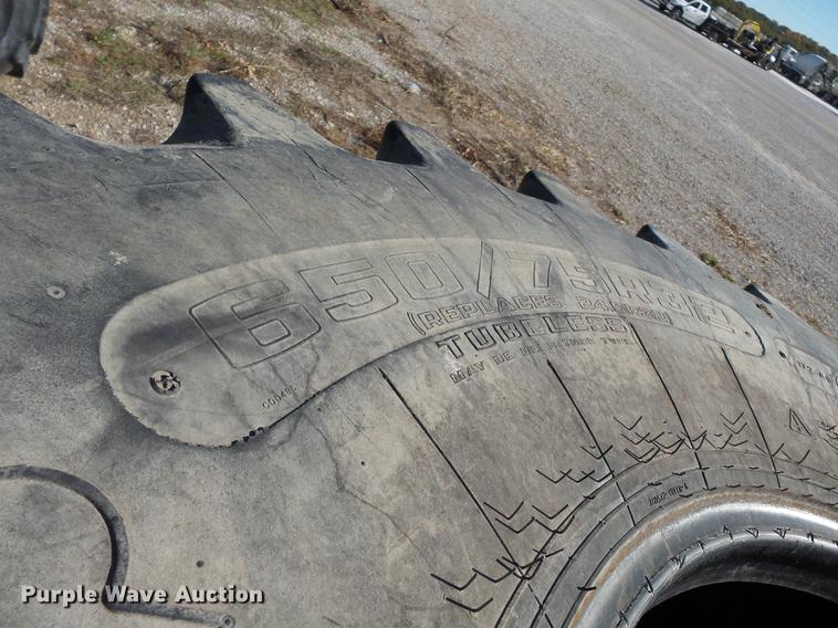 image for item DC6791 (4) Goodyear 650/75R32 tires