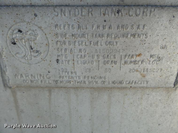 image for item DC6801 1994 International 8100 truck cab and chassis