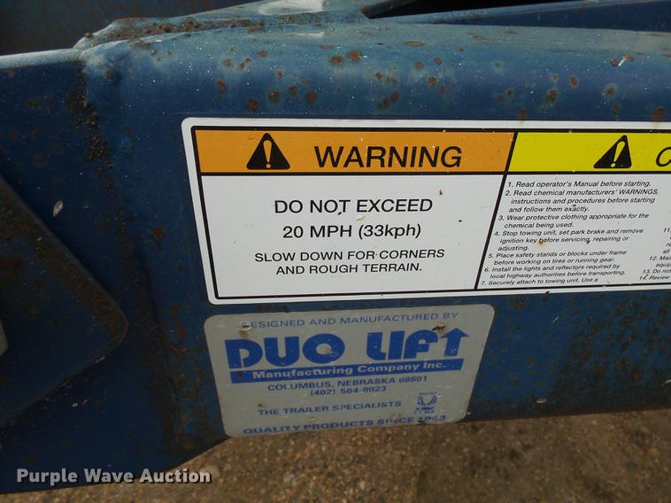 image for item DH9740 Anhydrous ammonia tank