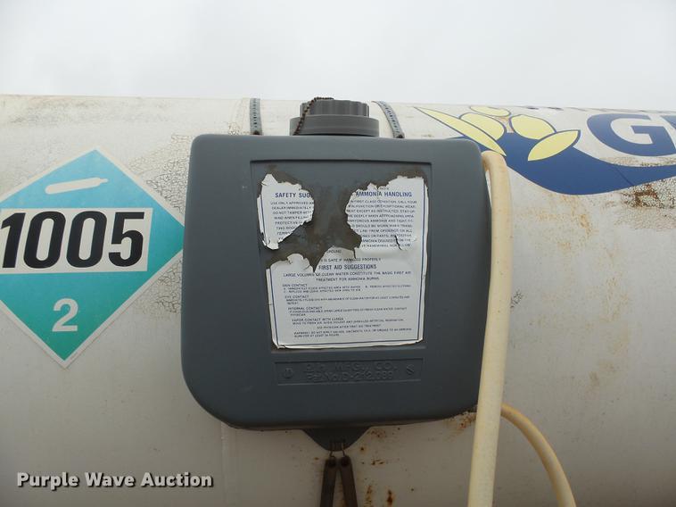 image for item DH9740 Anhydrous ammonia tank