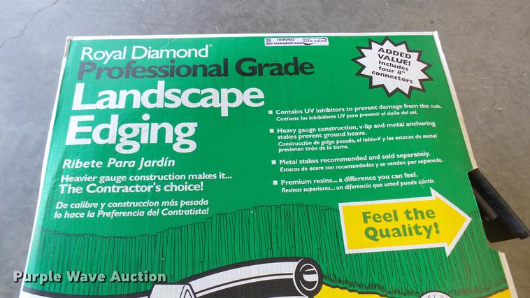 image for item DW9001 (3) boxes of Royal Diamond landscape edging