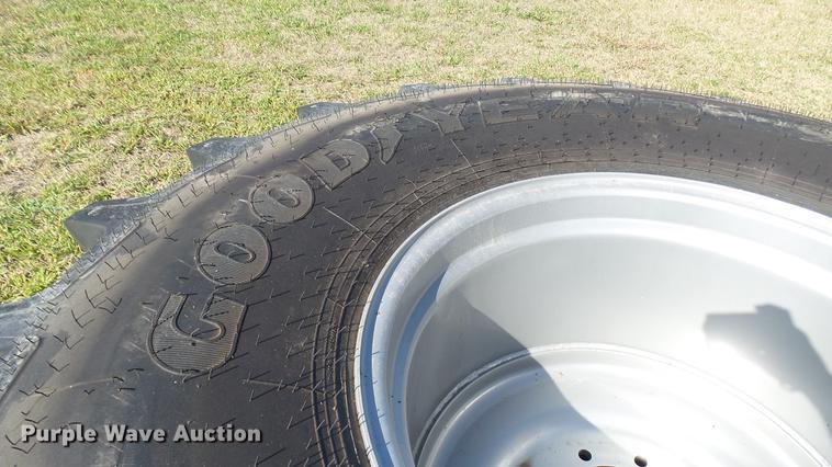 image for item DW9103 (2) Goodyear Optitrac 900/60R32 tires and wheels