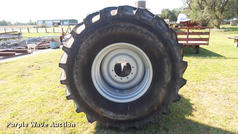 image for item DW9103 (2) Goodyear Optitrac 900/60R32 tires and wheels