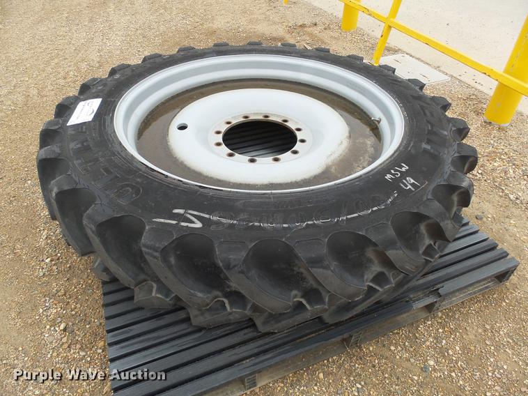 image for item J5415 Goodyear 380/90R46 tire and wheel