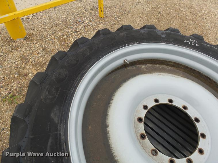 image for item J5415 Goodyear 380/90R46 tire and wheel