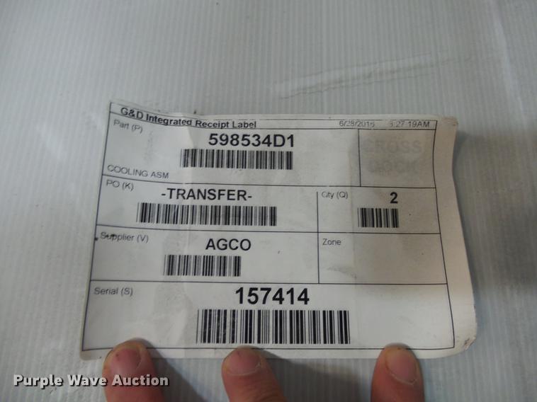 image for item J5433 Cooling assembly