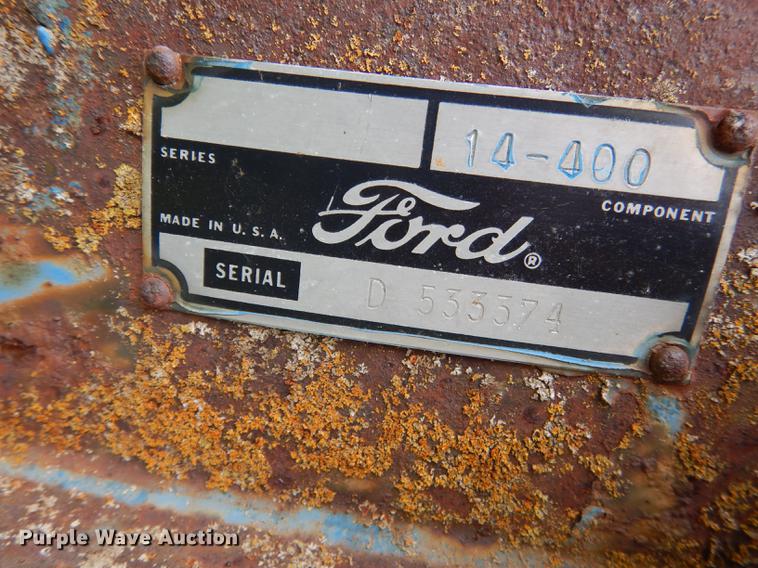 image for item K5839 Ford hay rake