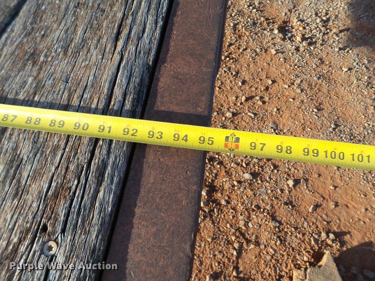 image for item BJ9944 1981 Atoka 32DD0L drop deck oilfield trailer