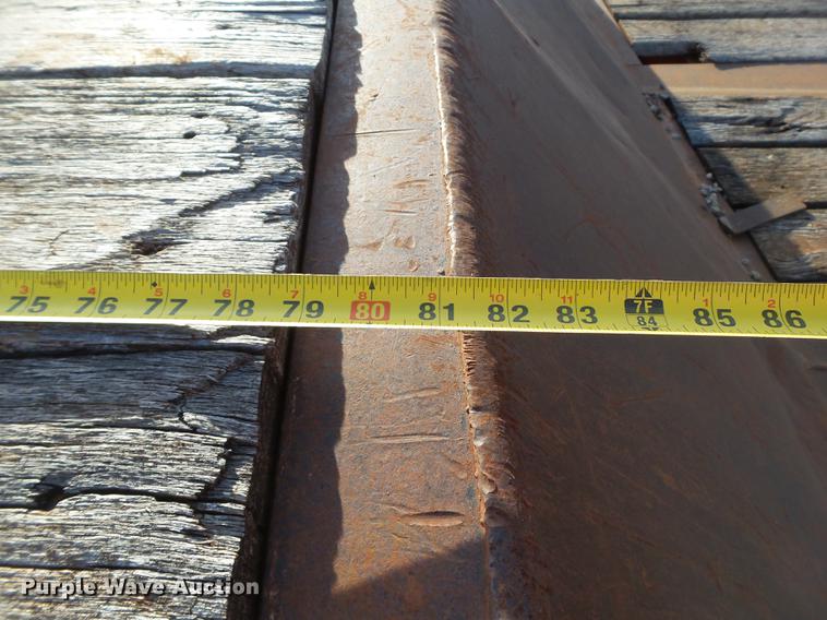 image for item BJ9944 1981 Atoka 32DD0L drop deck oilfield trailer