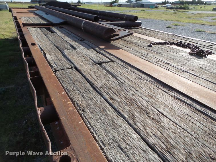 image for item BJ9946 1984 Belshe T-10GN oilfield trailer