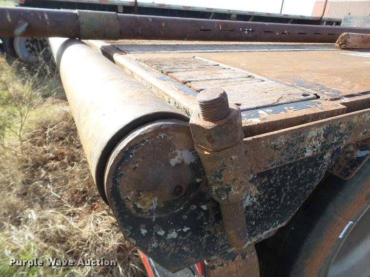 image for item BJ9947 2007 Doonan 532DC12L drop deck oilfield trailer