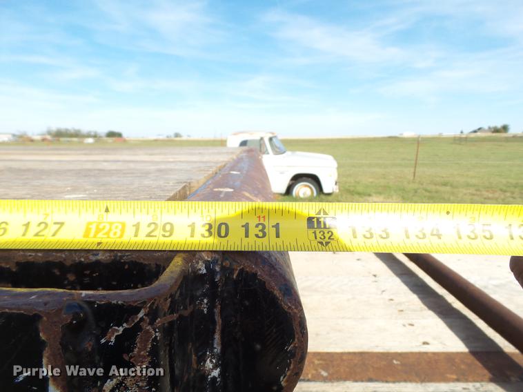 image for item BJ9947 2007 Doonan 532DC12L drop deck oilfield trailer