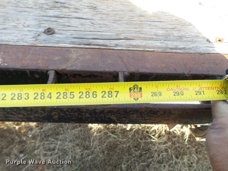 image for item BJ9947 2007 Doonan 532DC12L drop deck oilfield trailer