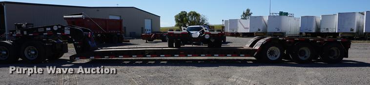 image for item DA1256 2000 Fontaine TH55 lowboy equipment trailer
