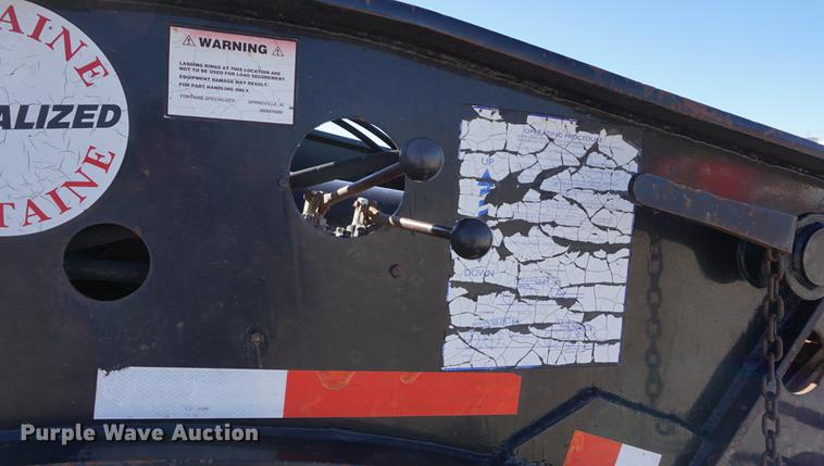 image for item DA1256 2000 Fontaine TH55 lowboy equipment trailer