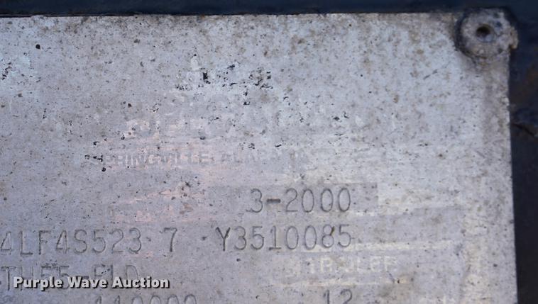 image for item DA1256 2000 Fontaine TH55 lowboy equipment trailer