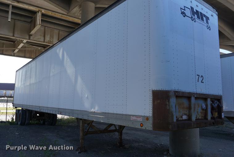 image for item DA1283 1983 Fruehauf FB9-F2-45 dry van trailer