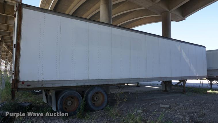 image for item DA1283 1983 Fruehauf FB9-F2-45 dry van trailer
