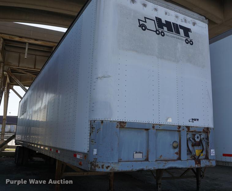 image for item DA1285 1983 Fruehauf FB9-F2-48 dry van trailer