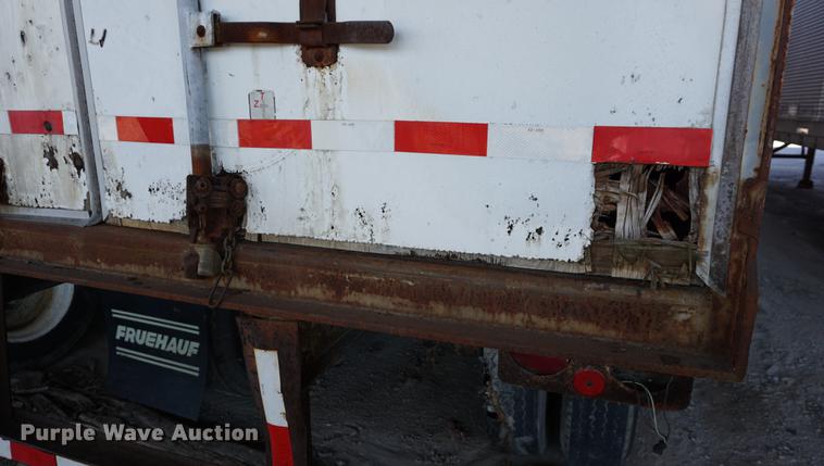 image for item DA1285 1983 Fruehauf FB9-F2-48 dry van trailer