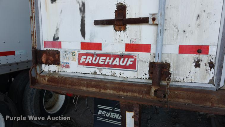 image for item DA1285 1983 Fruehauf FB9-F2-48 dry van trailer