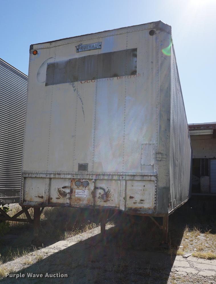 image for item DA1288 1968 Fruehauf MBXF2-40 dry van trailer