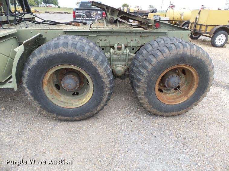 image for item DA2418 1972 military semi truck