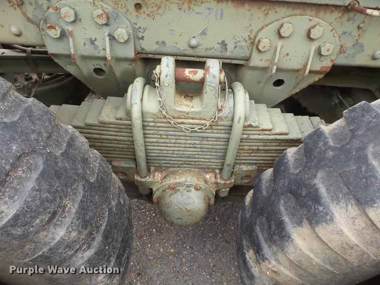 image for item DA2418 1972 military semi truck