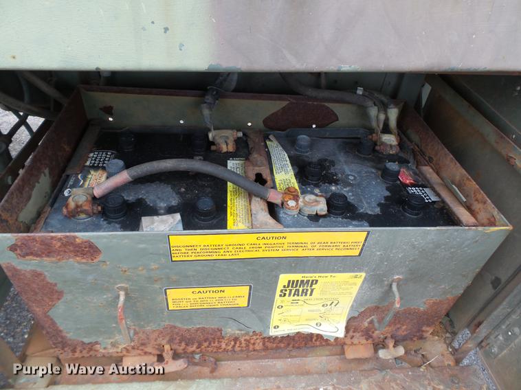 image for item DA2418 1972 military semi truck